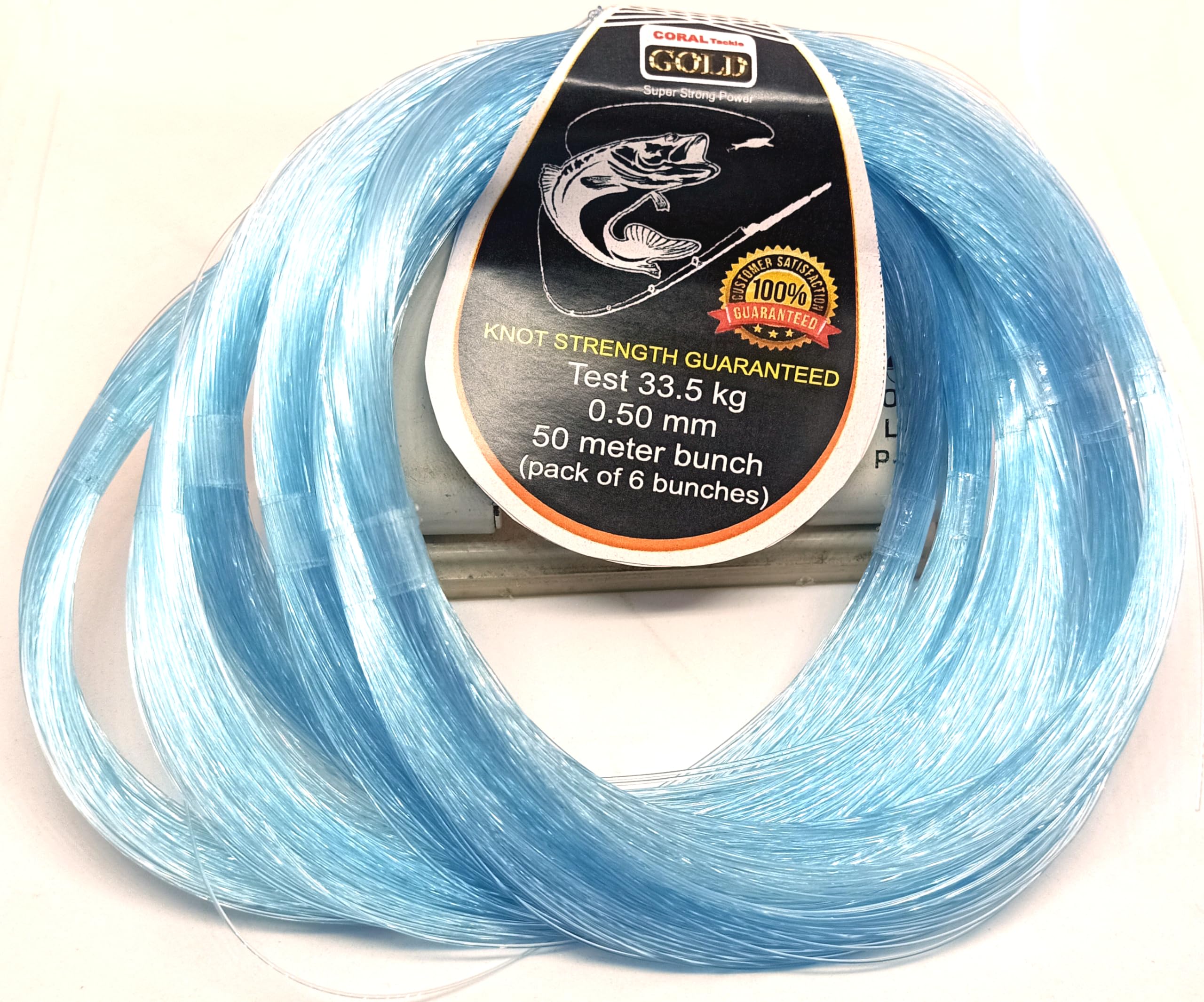 CORAL SHAKUNTALA ENTERPRISES monofilament Very Soft and Super Strong Power Knot Strength Guaranteed, Tested Germany Fishing Line - Coral Gold Dia 0.50mm, Quantity-270 Meter, Test 34.5kg (B08ZLNZQFJ) Amazon Price History, Amazon Price Tracker