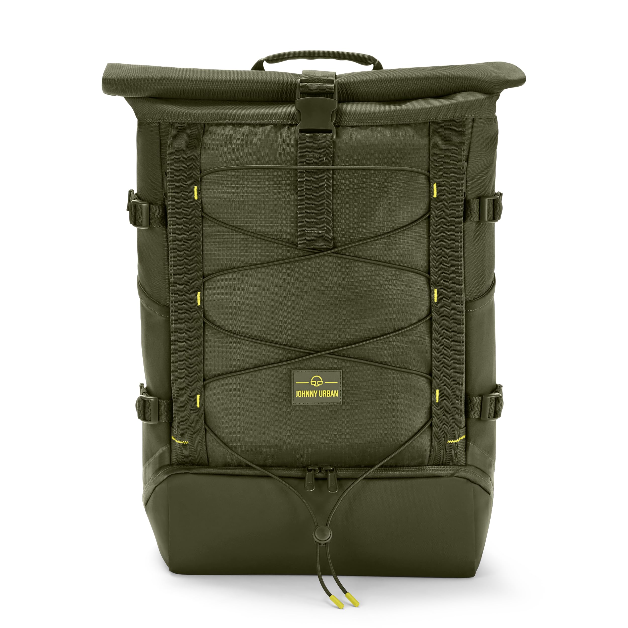 Johnny Urban Plecak męski i damski - Allen Large Move - plecak na piesze wycieczki, sport i wypoczynek - Rolltop na zewnątrz - kieszeń na laptopa 40.0 cm - wodoodporny