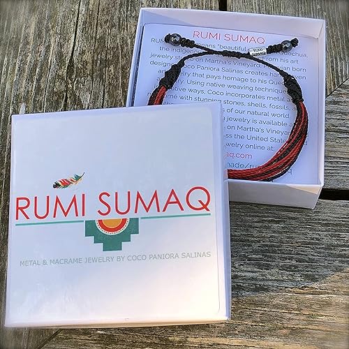 Miniatura 48 de Rumi Sumaq Pulsera de concientización para hombres, mujeres y niños – Pulsera de apoyo tejida ajustable anudada a mano – Pulsera de conciencia sutil
