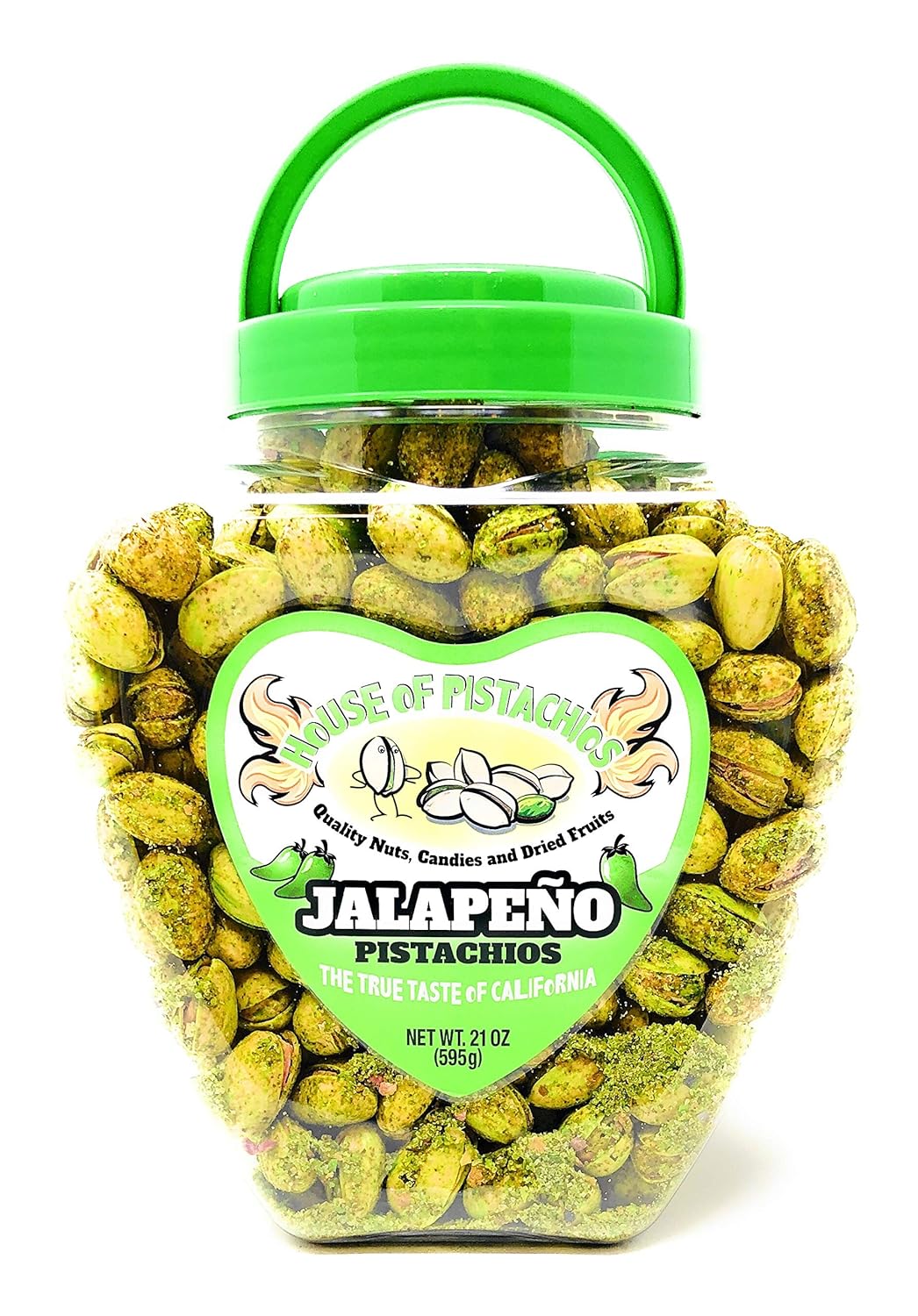 House of Pistachios' Jalapeno Pistachios Real Flavor