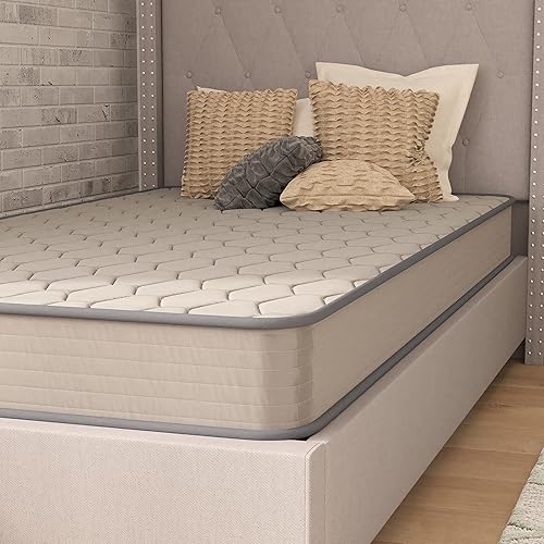 Miniatura 7 de EMMA + OLIVER Asteria Premium Comfort - Colchón híbrido de resortes interiores de 6 pulgadas, tamaño individual XL, firmeza media, en una caja, con