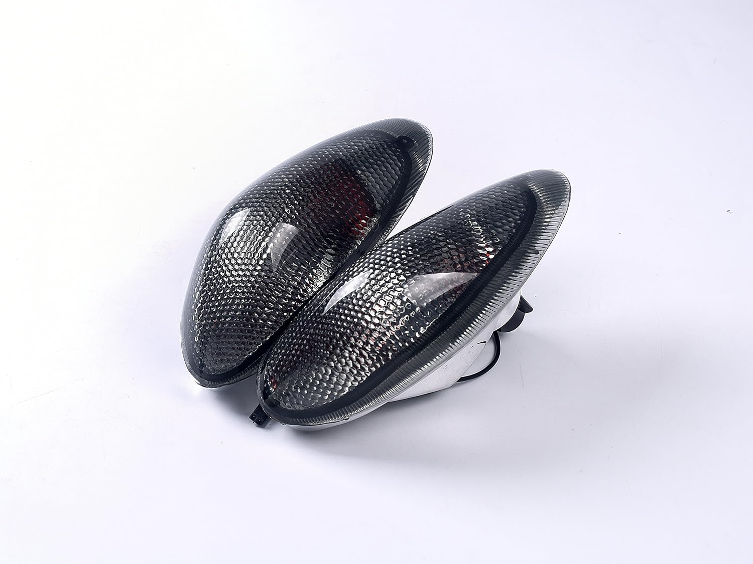 TOPZONE Fit Suzu-ki 1998-2006 KATANA - GSX600; 1998-2006 KATANA - GSX750 / Su-zuki Turn Sigal, idicator + Bulbs (Smoke)