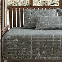 Vista 4 de Laura Ashley Home - Juego de sofá cama, ropa de cama ligera con fundas de almohada y fundas de almohada a juego, decoración del hogar para todas