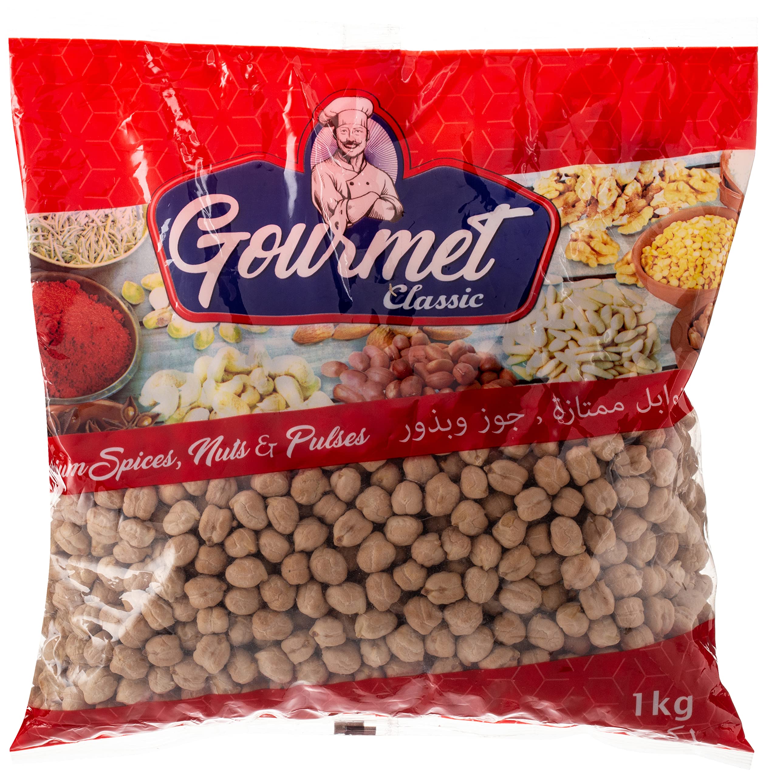 GOURMET CLASSICChick Peas (14 mm), 1 Kg
