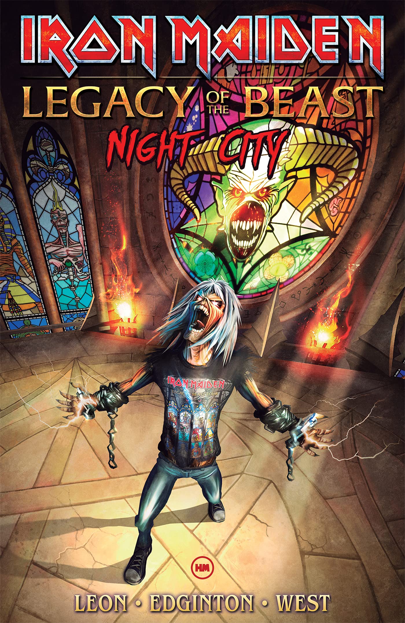 Iron Maiden Legacy Of The Beast Volume 2: Night City by Llexi Leon PAPERBACK