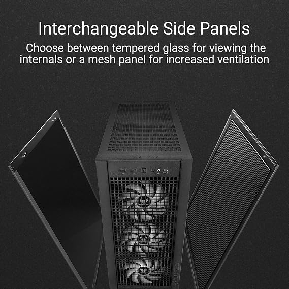 ASUS TUF GAMING GT302 TG ARGB MAXIMUM COOLING DISASSEMBLE PLUG TOP AND SIDE PANELS HIDDEN MOTHERBOARD CONNECTION SUPPORT 4 PIECES 140 X 28 MM FAN E ATX (12x10.9), ATX, Micro-ATX, Mini-ITX - WHITE CASE
