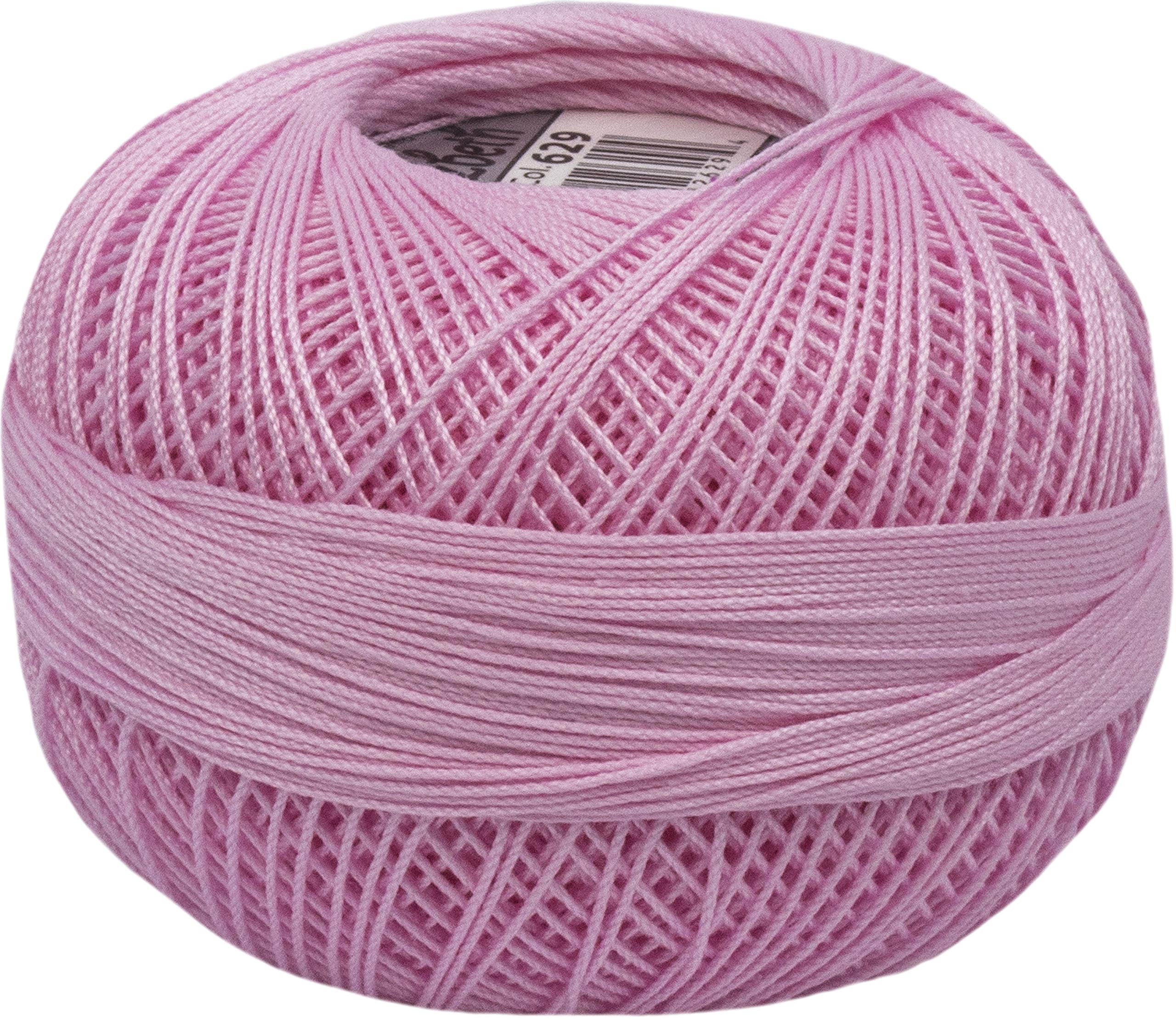 Lizbeth Handy Hands HH40-629 Cordonnet Cotton Size 40-Azalea Light