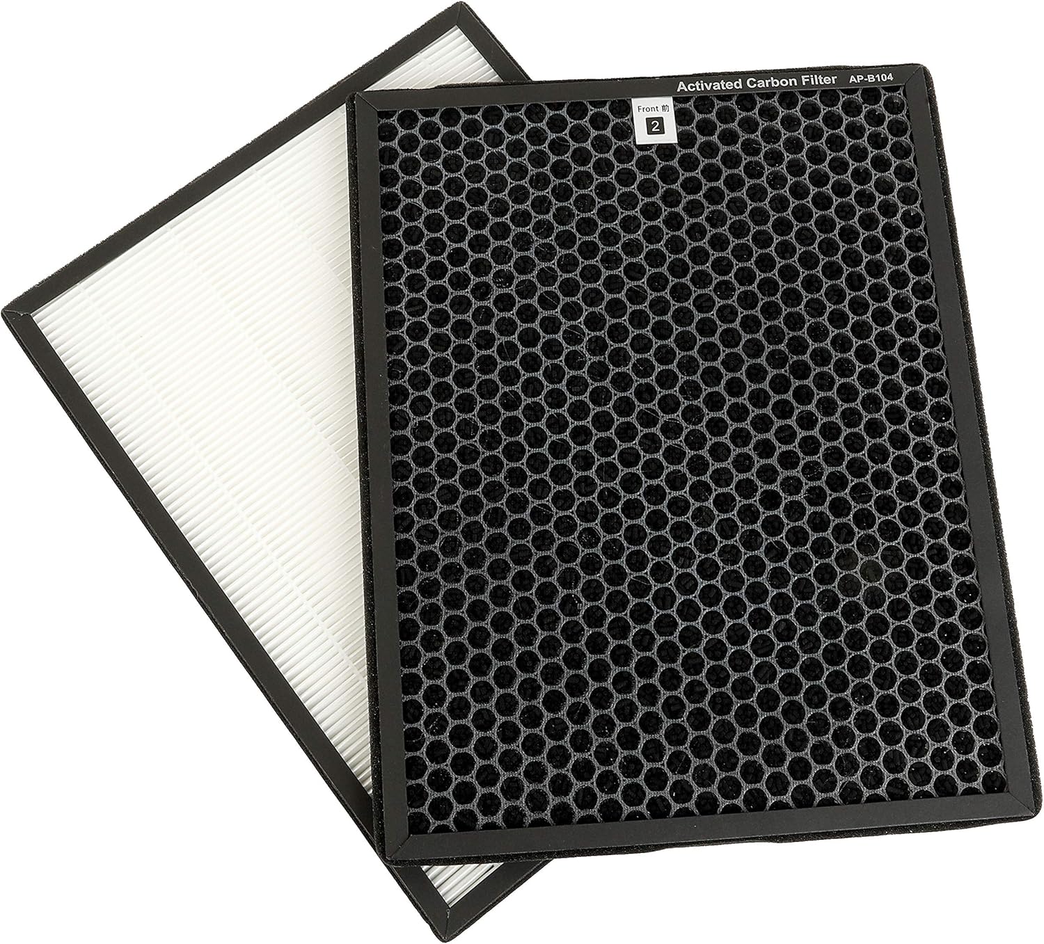 Flintar AP-B102 Replacement Filter, Compatible with Alexapure Breeze Air Purifier AP-B102 and 3049 Filter Set, H13 Grade Filtration and Activated Carbon Filter for Odor Removal, 1-Pack