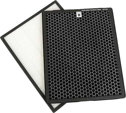 Miniatura 7 de Flintar Filtro de repuesto HEPA auténtico, compatible con el juego de filtros Alexapure Breeze AP-B102 y 3049, incluyendo filtro HEPA verdadero de