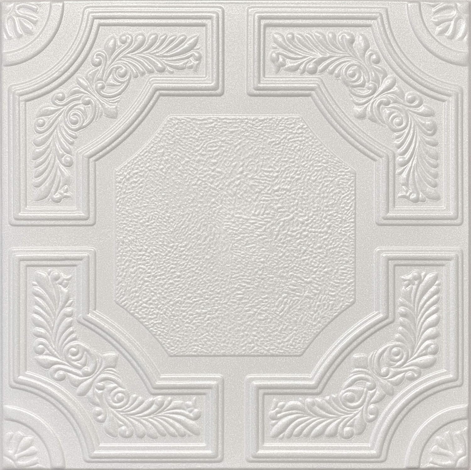 Glue Up Ceiling Tiles 20x20 Styrofoam (Extruded Polystyrene) R28W LOT of 8 Home