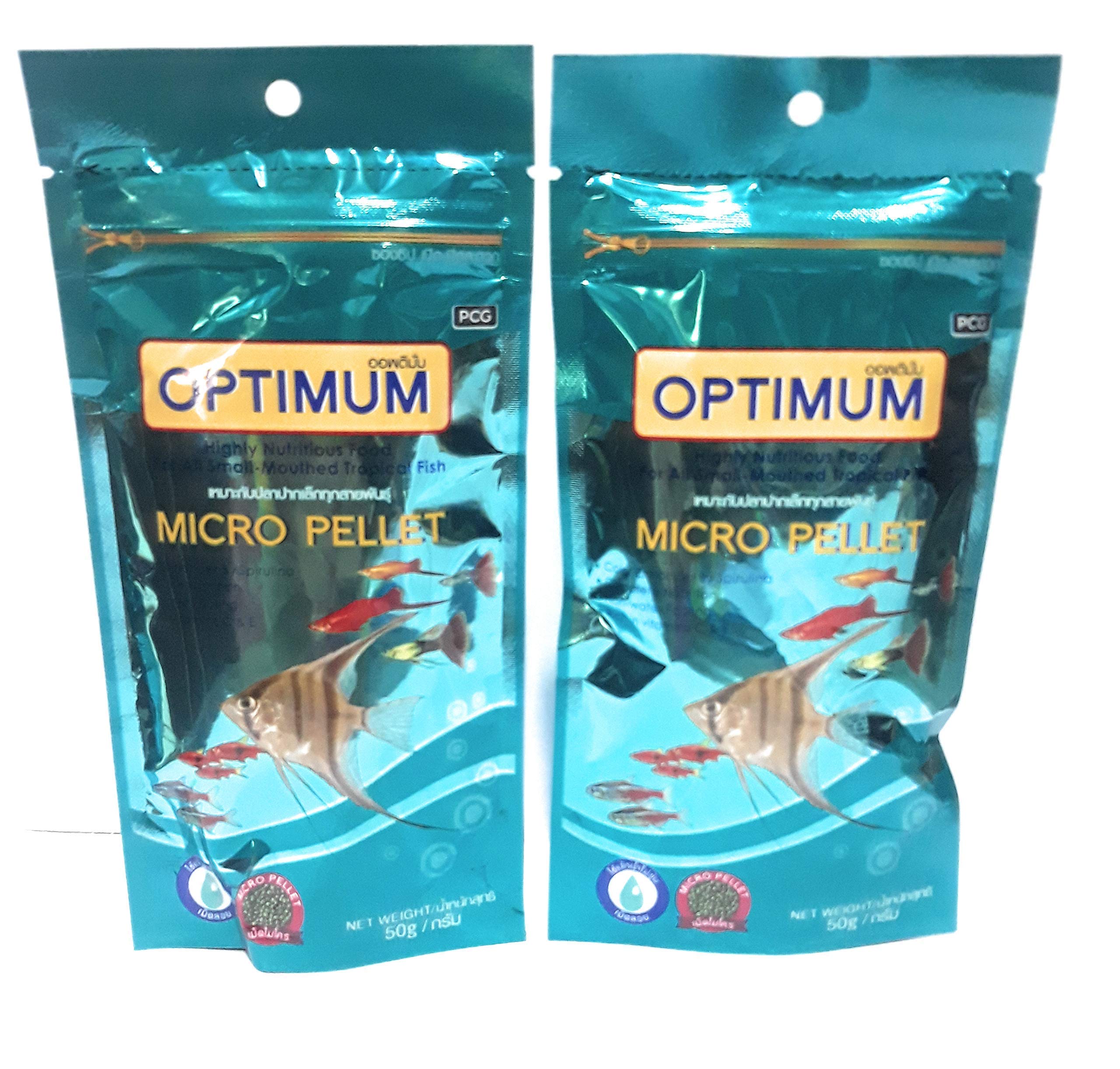 Optimum Micropellet Fish Food For All Life Stages (50gm Pack of 2) (B089R8X9VH) Amazon Price History, Amazon Price Tracker