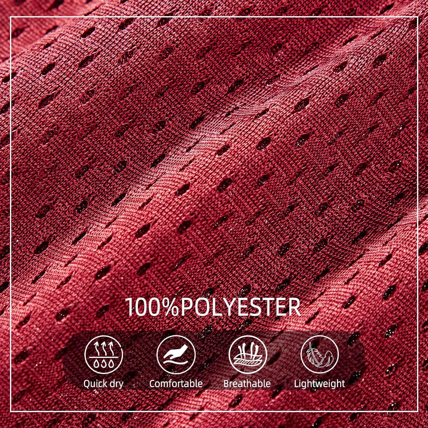 AIMPACT Mens Mesh Shorts Retro 3 Inch Sexy Side Split with Pockets Athletic Workout Running Booty Short Shorts - Image 5