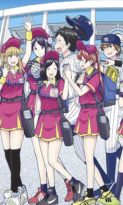 ボールパークでつかまえて! ルリコ,こひなた,高橋サラ,獅子尾一麿,こころ,一宮航 FVGA(480×800)壁紙画像