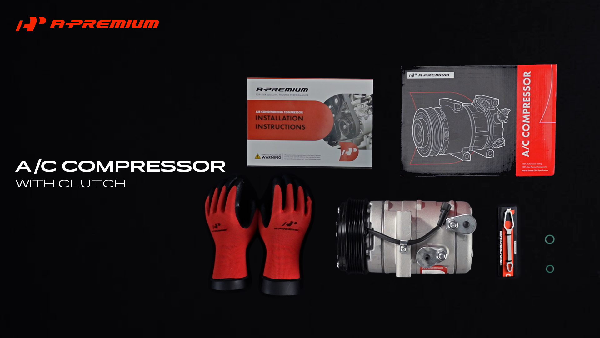Amazon.com: A-Premium Air Conditioner AC Compressor with Clutch