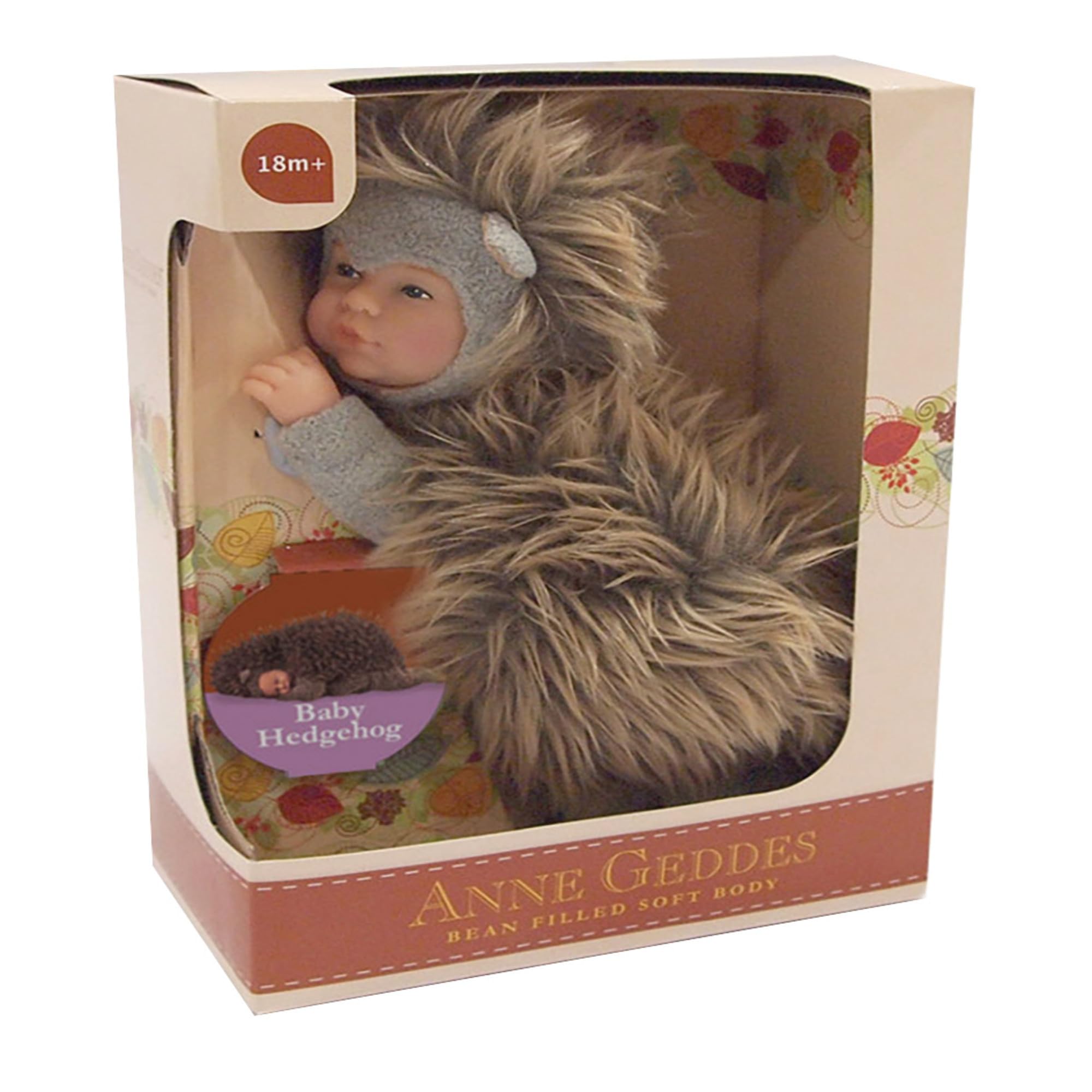 Grandi Giochi - ANNE GEDDES Riccio 23 cm - ANN04000