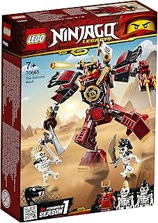 LEGO Ninjago Mech Samurai, Giocattolo Action Figure, 70665