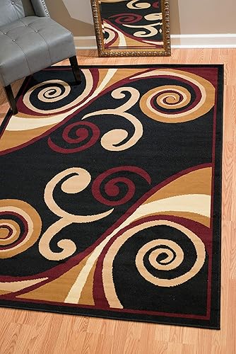 Miniatura 2 de United Weavers of America, Colección Dallas, alfombra de área, interior, polipropileno, respaldo de yute, resistente a las manchas, contemporánea,