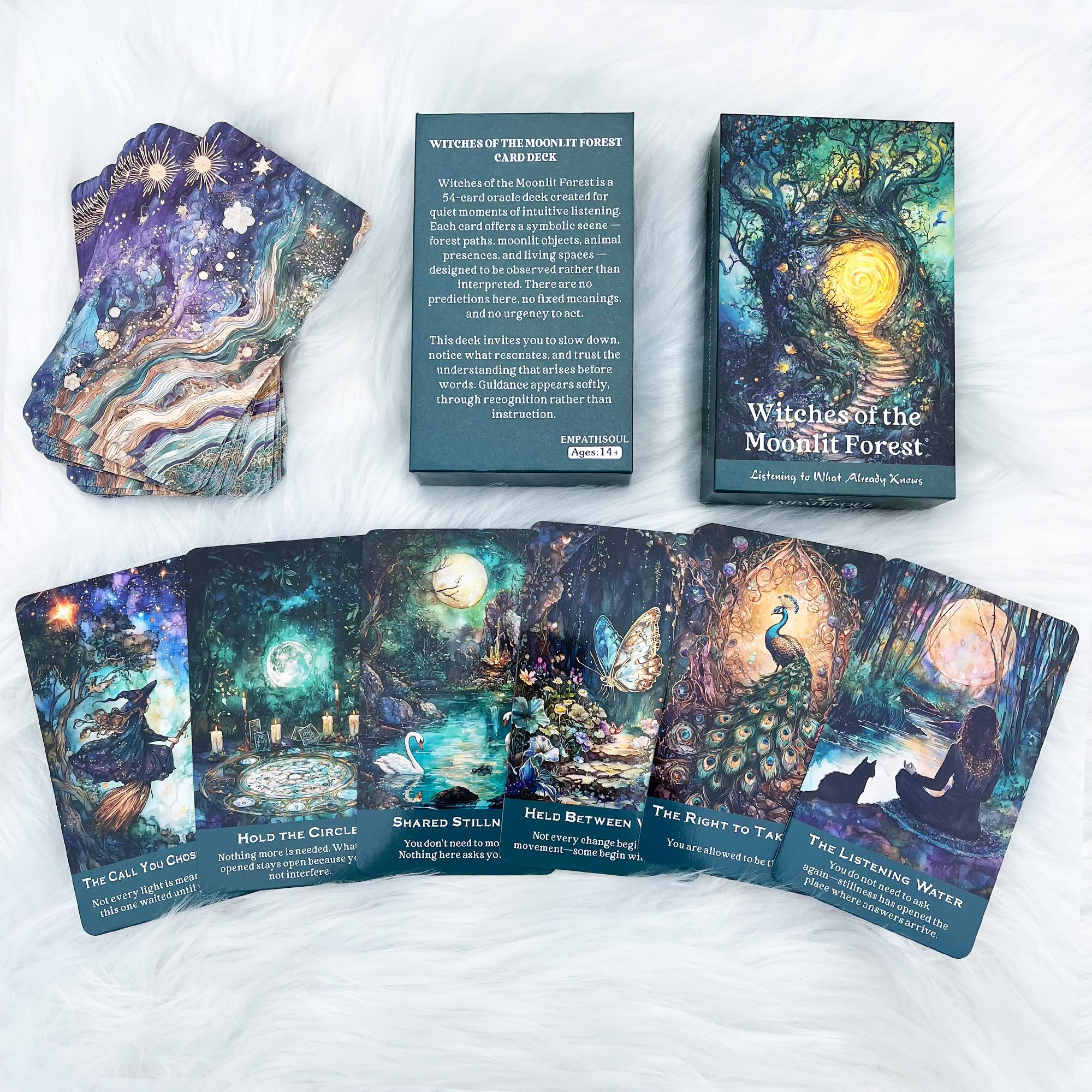 Amazon.co.jp: EMPATHSOULウィッチオラクルカードデッキ54カード