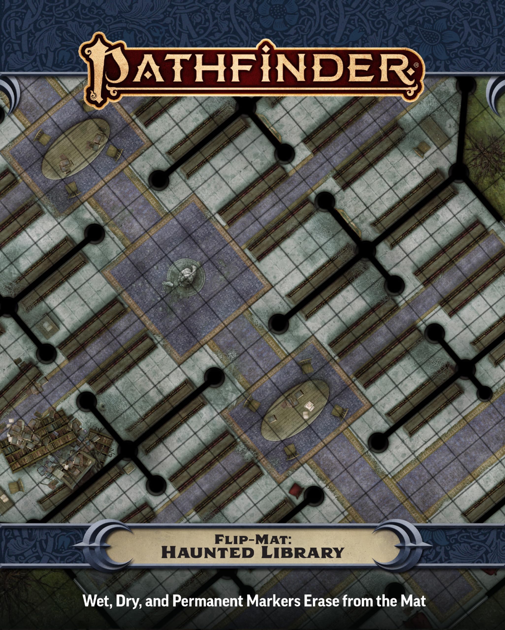 Pathfinder Flip-Mat: Haunted Library