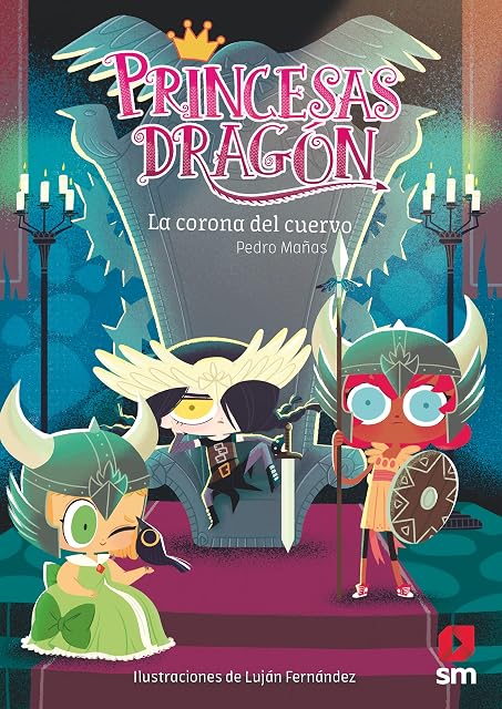 Portada de Princesas Dragón 12: La corona del cuervo