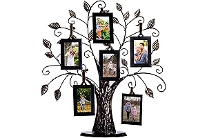 "Memory Lane Trip" Tree Picture Photo Display Stand for Nostalgic Familial Moments