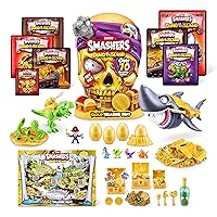 Smashers Dino Island Gold Treasure Hunt di ZURU - Giocattolo Interattivo a Tema Caccia al Tesoro