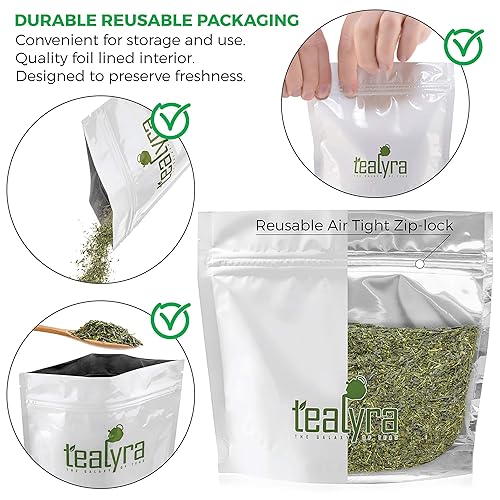 Miniatura 2 de Tealyra - Té verde Sencha Kakegawa - El mejor té japonés de hojas sueltas - Cafeína mediana - 7.05 oz (7 onzas)