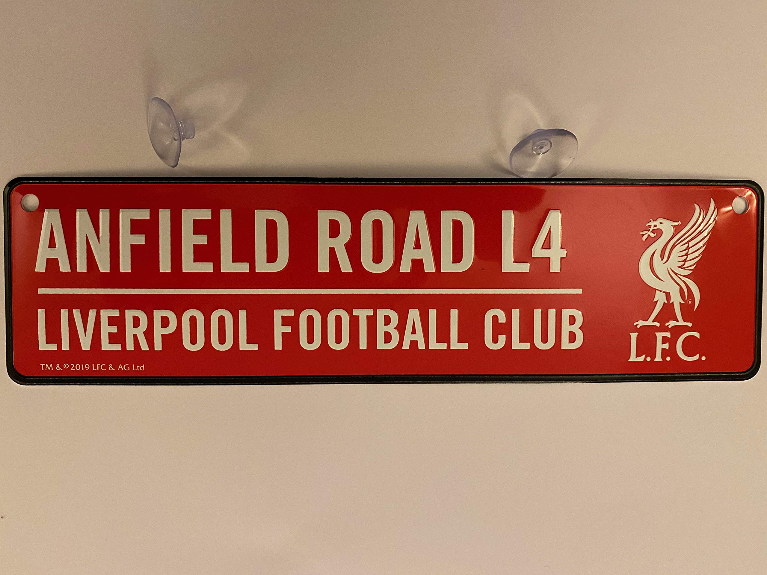 Liverpool Football Club Mini plaque de rue Rouge