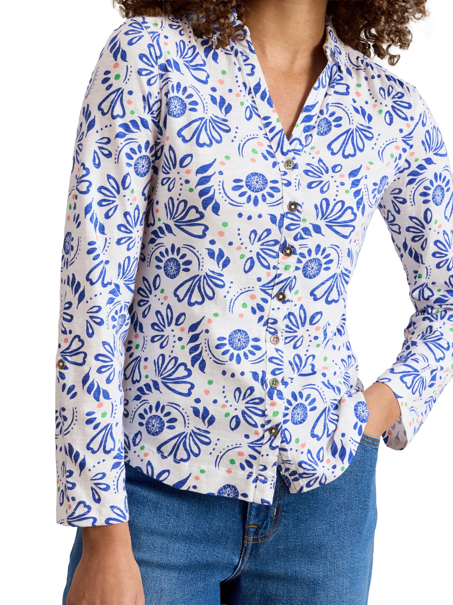 White Stuff Women's White Pr Annie Shirt (Pack Of 1), 12
