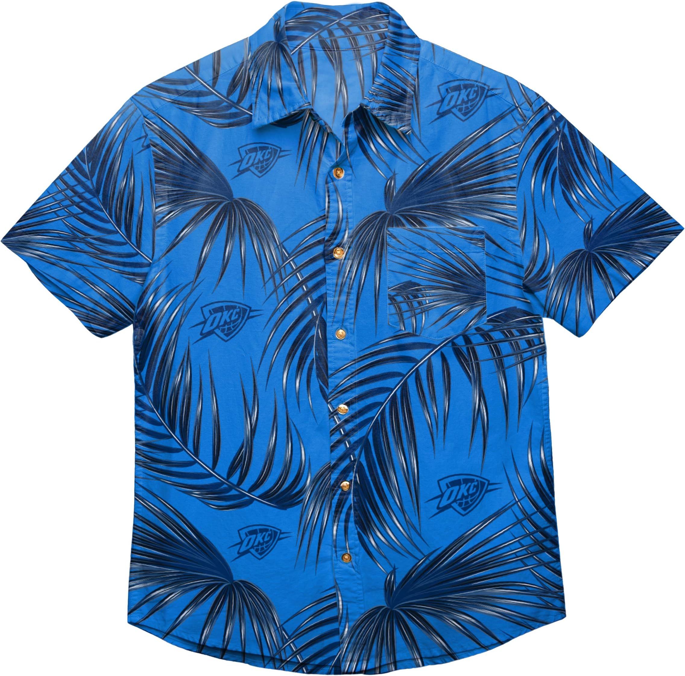 FOCOMen's NBA Floral Shirt