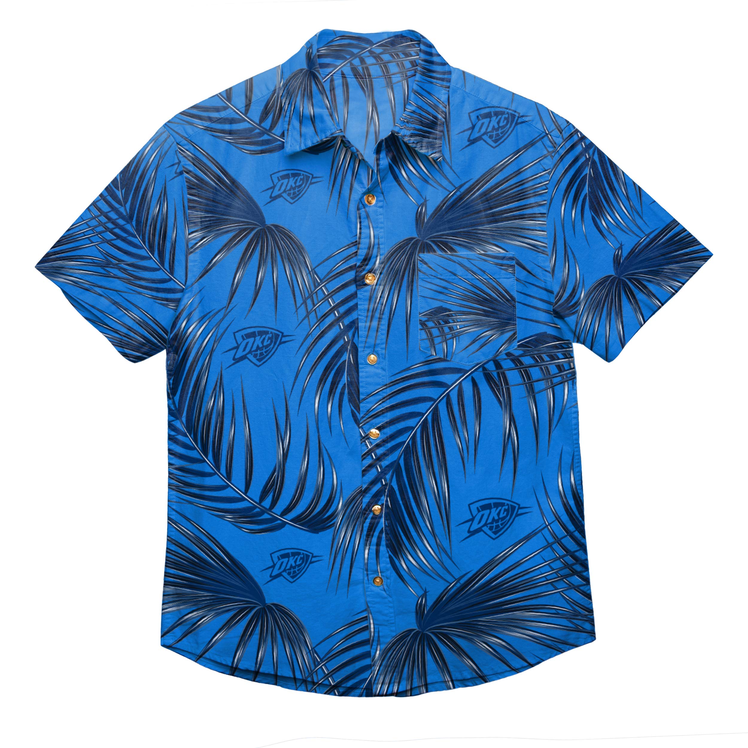 FOCOMen's NBA Floral Shirt