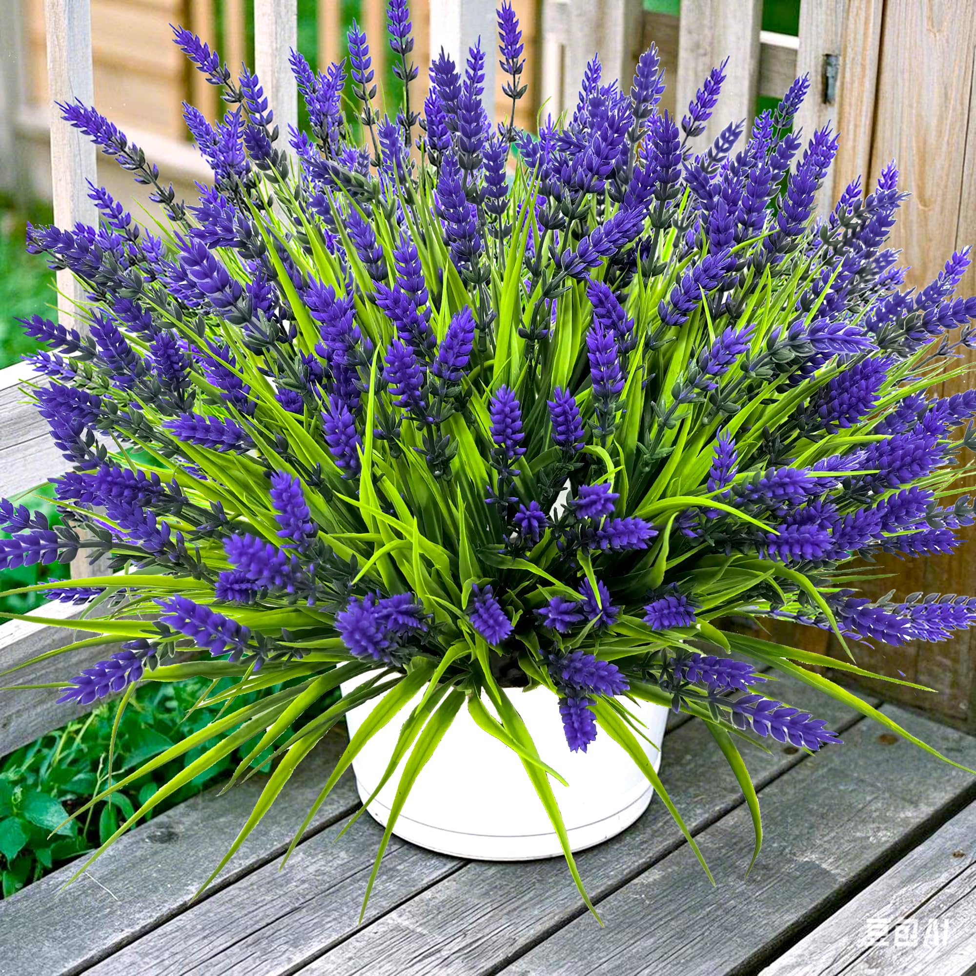 TSTWETO Artificial Plants Outdoor 22 Pcs