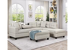 Muebles de Sala Usados: P PURLOVE Sectional Sofa - Comodidad y Estilo