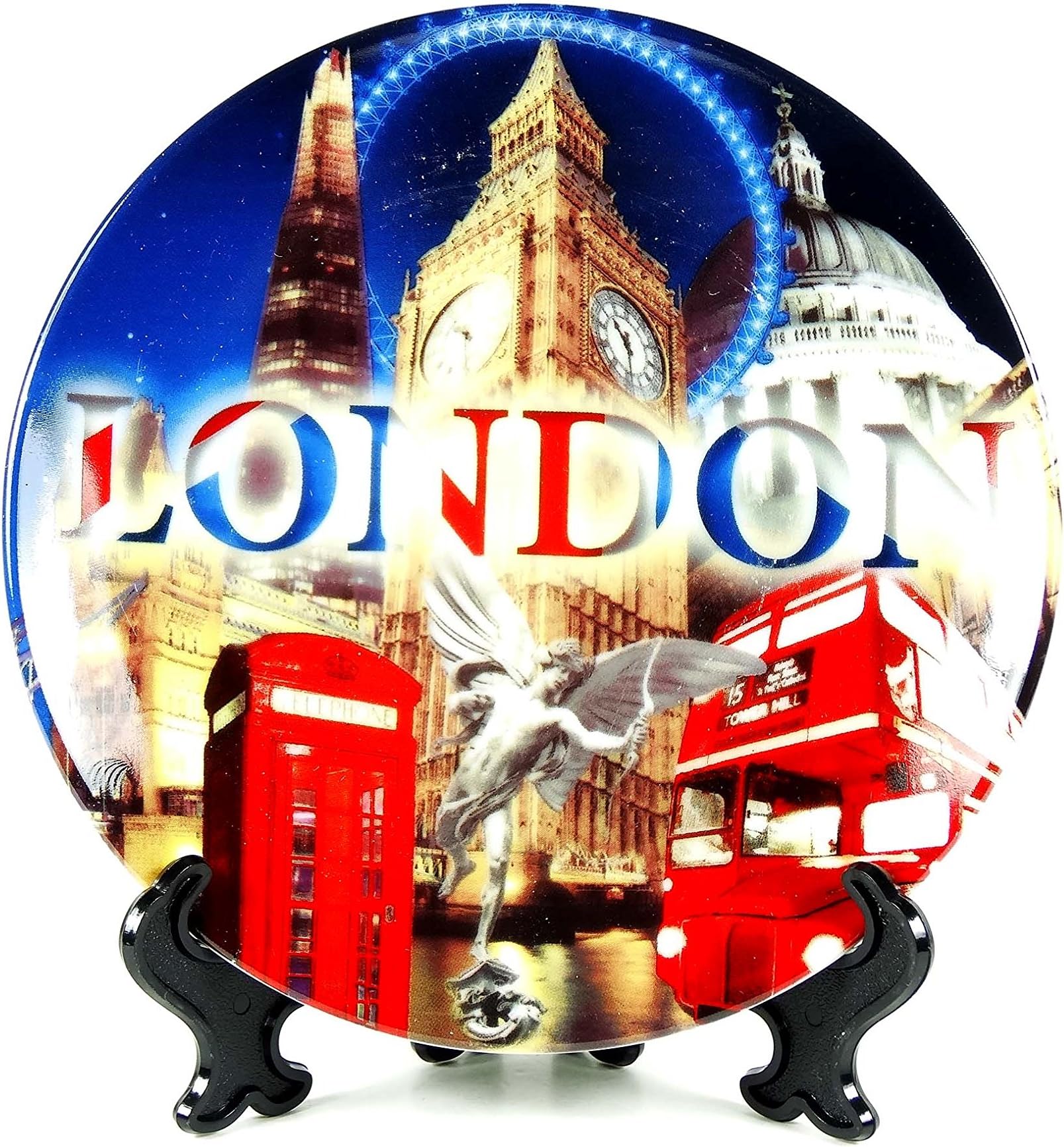 London Souvenir Decorative plate - London Landmarks