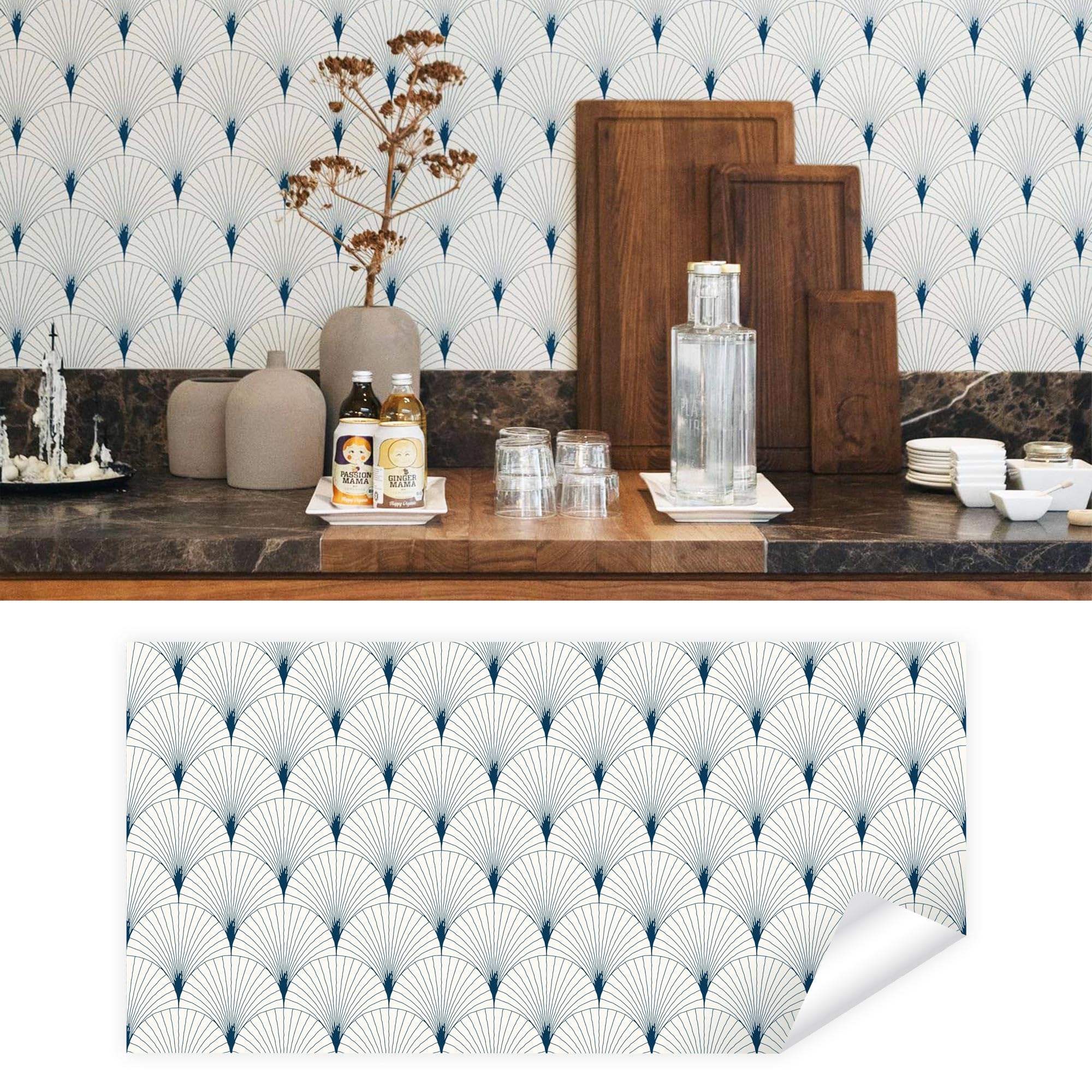 Peel-and-Stick Kitchen Backsplash pour moderniser votre espace de cuisson facilement