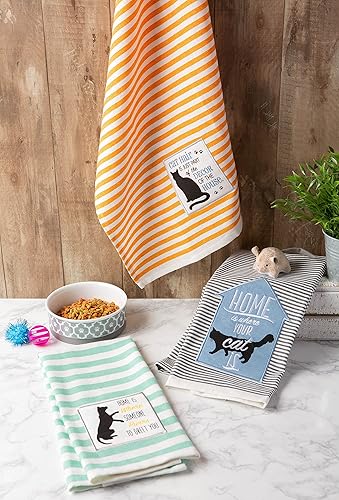 Miniatura 6 de DII - Toalla de cocina y platos, básica para el hogar, 100 % algodón, para uso diario