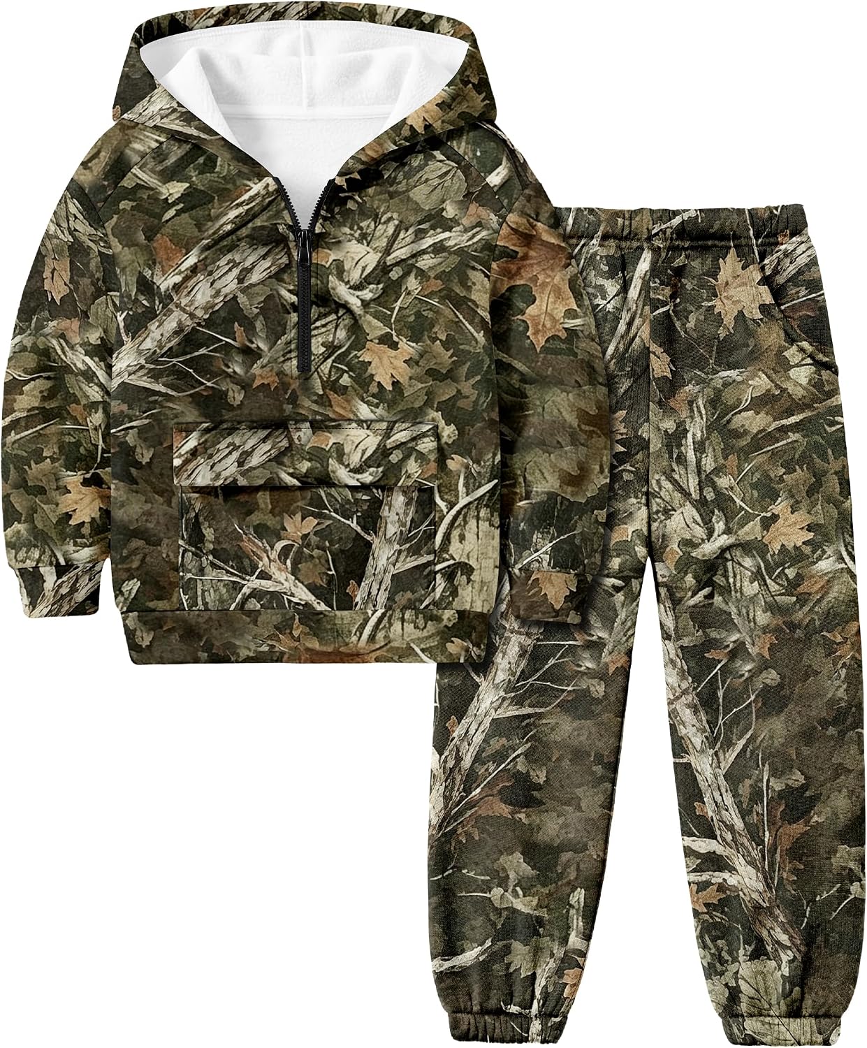 Oranchids Toddler Baby Boy Clothes Long Sleeve Hoodie Sweatshirt Tops and Pants Sweatsuit Set Fall Winter Outfits 1-5T