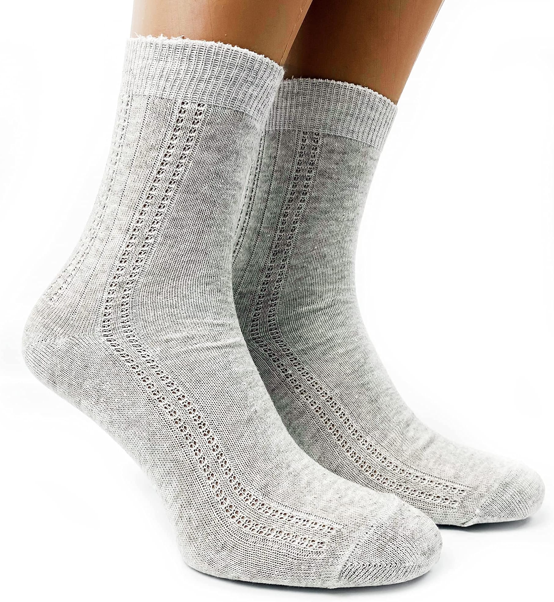 Women's Thin Breathable Organic Linen Socks