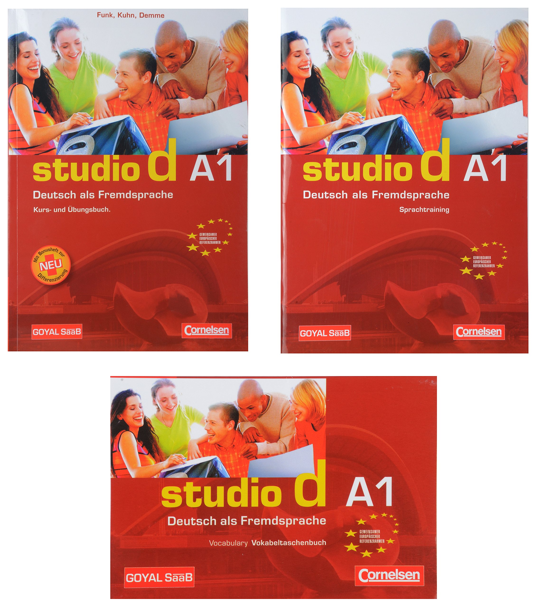 Studio-D A1 - Combo of 3 (German) Paperback – 1 January 2014