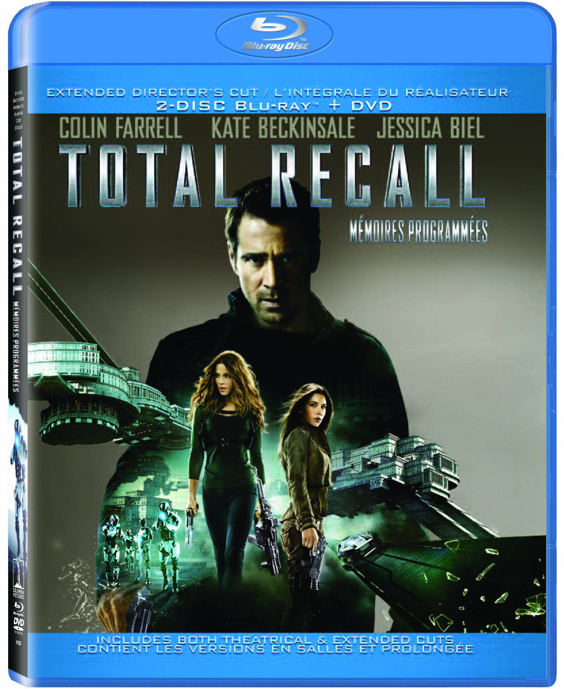 Total Recall (Unrated, 3 discs) Bilingual - Blu-Ray/ Combo Pack