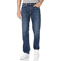 Amazon Essentials Jeans Elasticizzati con Taglio Dritto - Colori Fuori Produzione Uomo