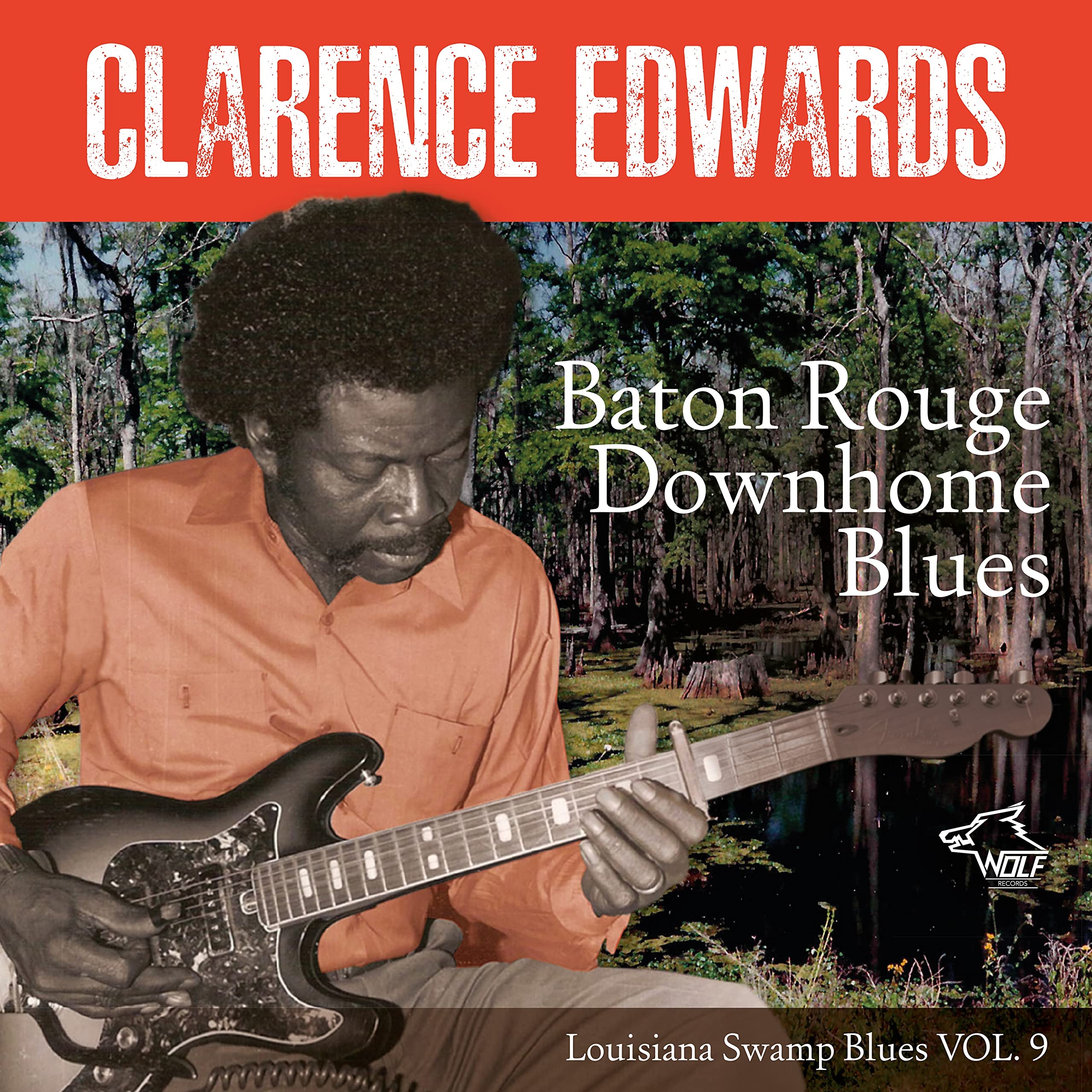 Clarence Edwards - Baton Rouge Downhome Blues CD Album - Used