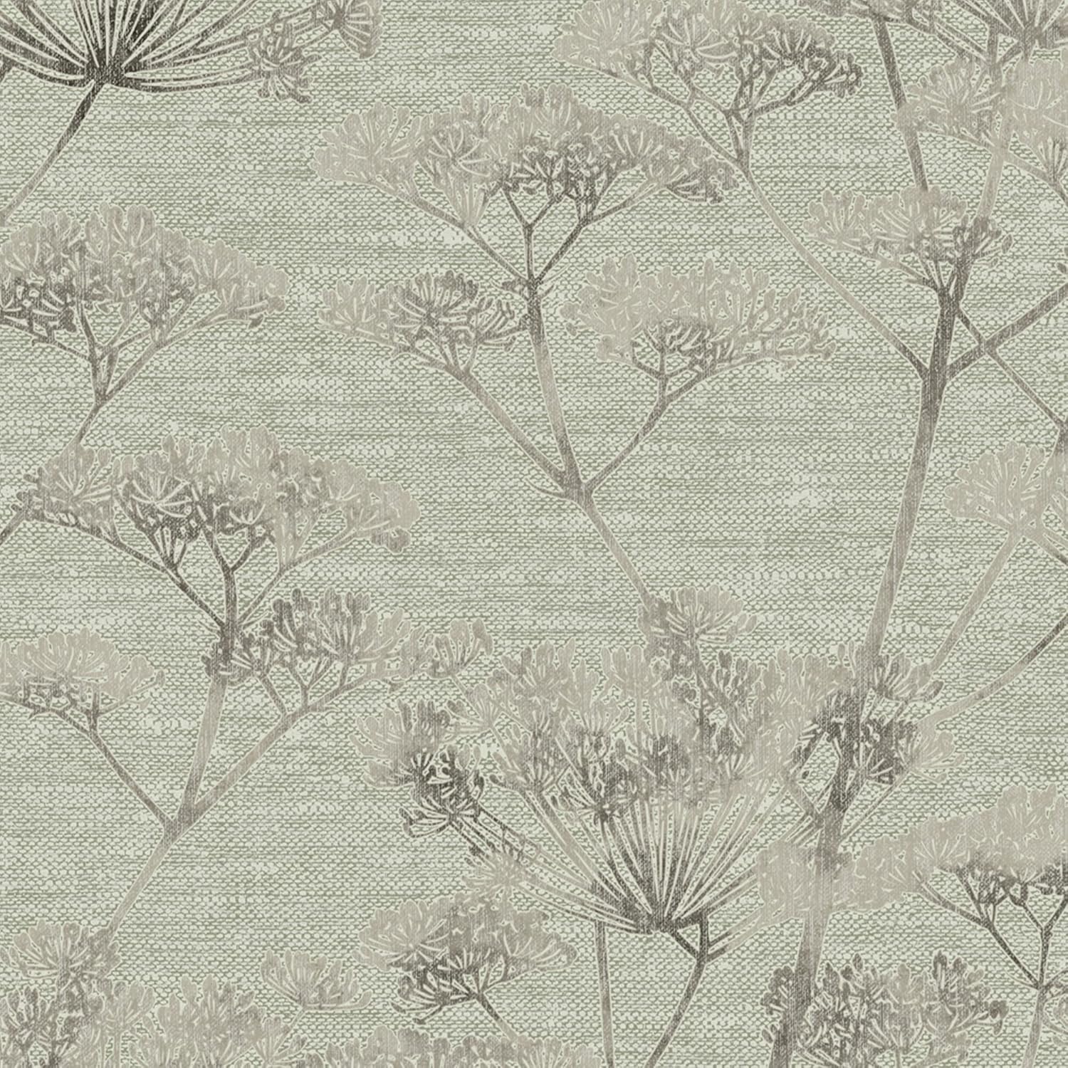 Boutique Serene Seedhead Sage Wallpaper