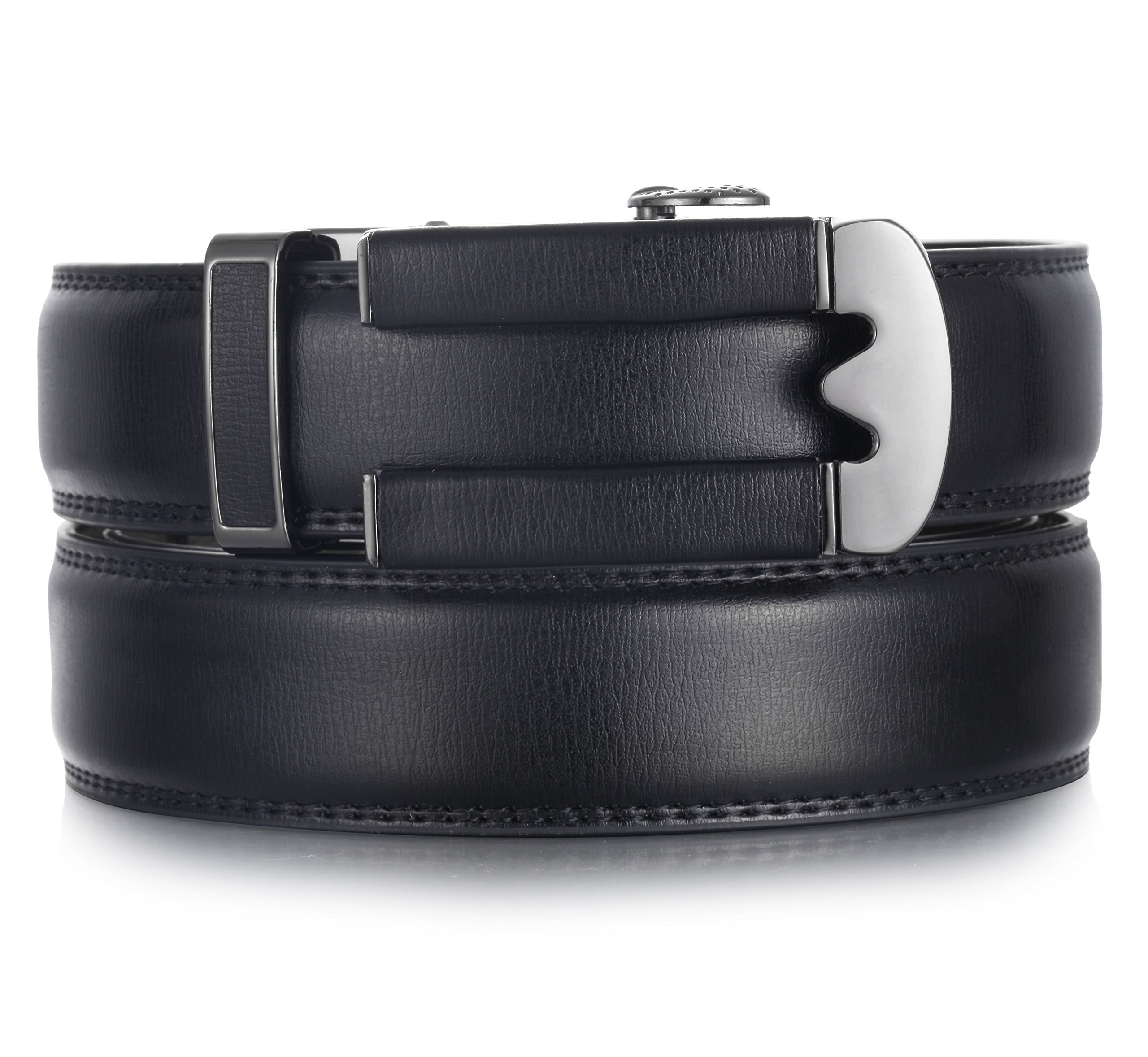 Marino Men S Genuine Leather Ratchet Dress Belt With Automatic | Desertcart  Guyana