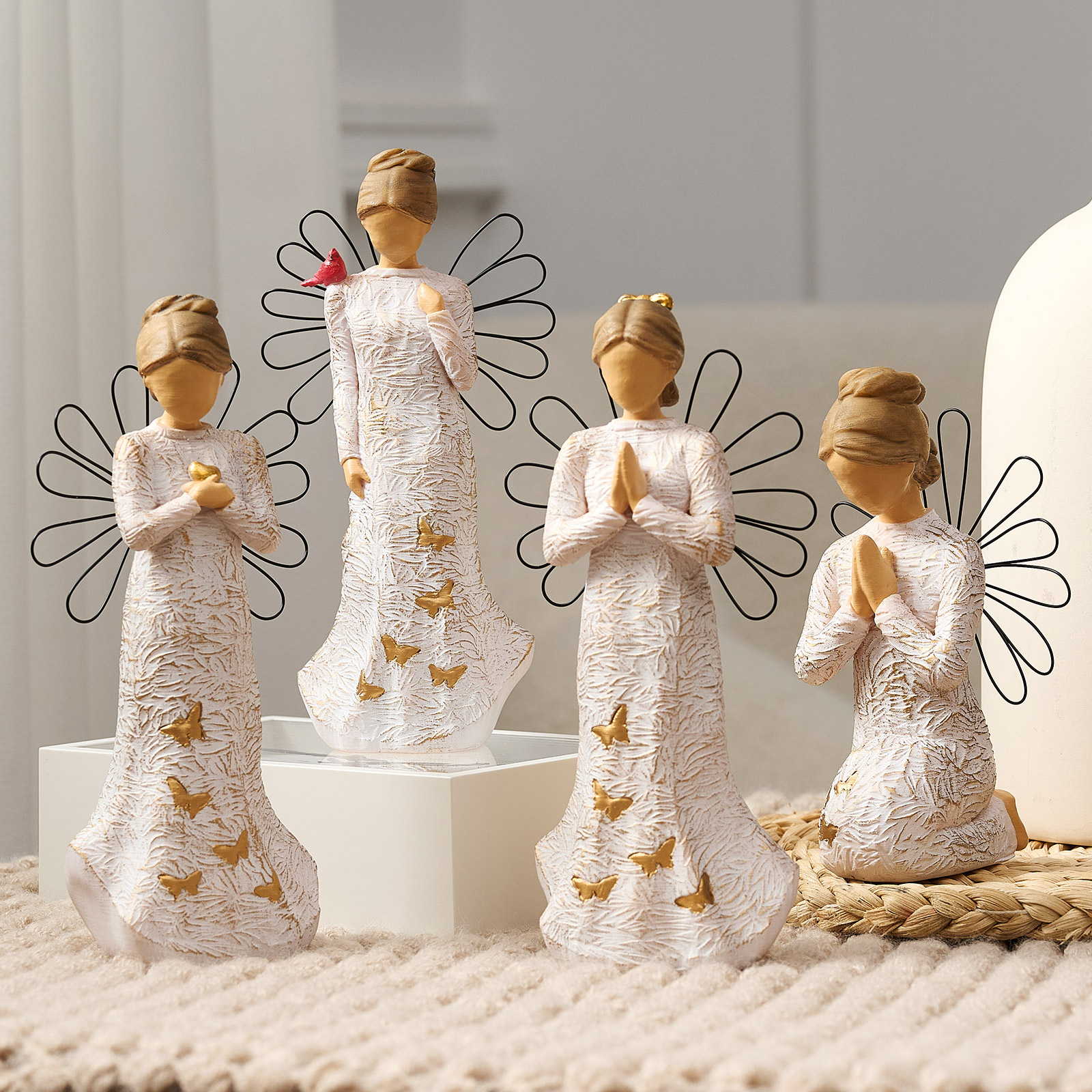 Amazon.com: NAN ZAI NAN FANG Sympathy Angel Figurines for Loss of