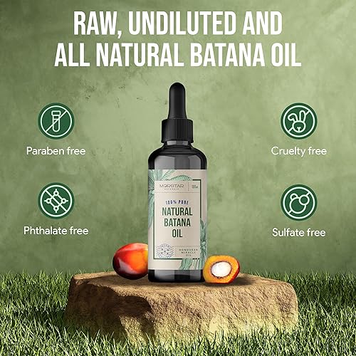 Miniatura 5 de Batana Oil - Natural Organic Liquid Batana for Hair Growth Dr. Sebi approved - Hair Loss, Repair, from Honduras  3.4 oz - Morstar Naturals