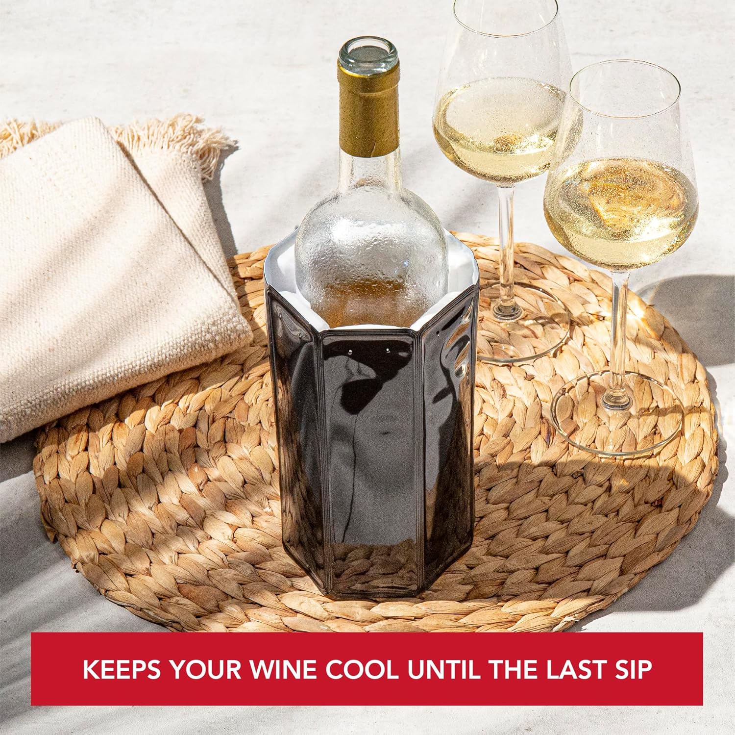 Vacu Vin Rapid Ice Wine Cooler 38803