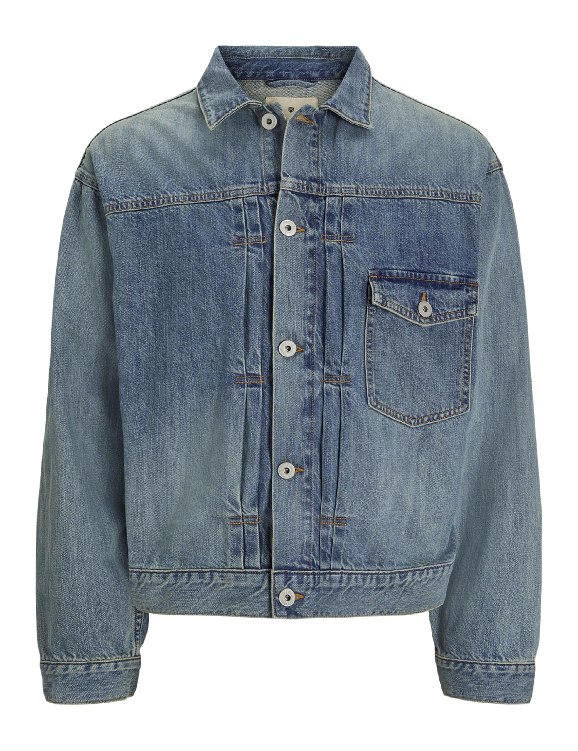 JACK & JONES Herren Jjikevin Jjjacket Sq 963, Blue Denim, l
