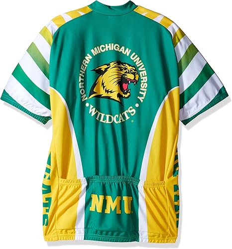 Vista 2 de Camiseta de ciclismo NCAA Northern Michigan Wildcats