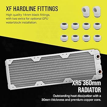 Amazon.com: CORSAIR Hydro X Series iCUE Link XH405i Custom Cooling